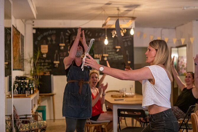 Sabre the Moment: Cava Sabrage Class in Barcelona