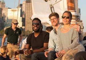 New York Sunset Schooner Cruise on the Hudson River