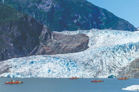 Mendenhall Lake Kayak Tour