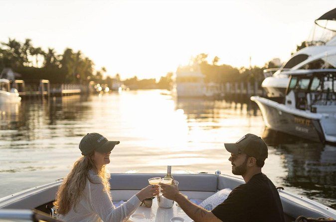 Private Romantic Sunset Boat Cruise in Fort Lauderdale!