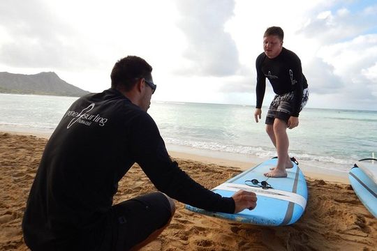 1.5-Hour Private Surfing Lesson in Honolulu