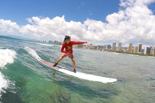 Family, Private & Group Surfing Lessons, Waikiki Courtesy Shuttle