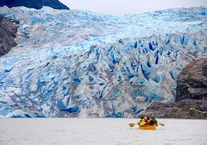 Juneau Shore Excursion: Mendenhall Glacier Canoe, Paddle and Hike