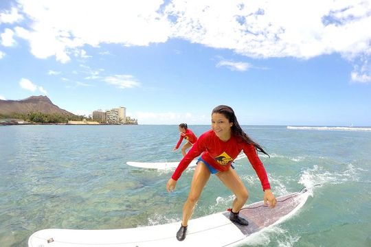 Family, Private & Group Standup Paddle Lessons in Waikiki