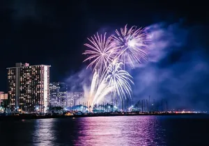 Friday Night Waikiki Fireworks Catamaran Cruise