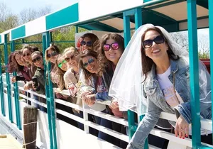 Freaky Tiki Boat Bayou Tour: Near New Orleans with Bathrooms
