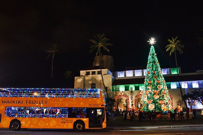 Waikiki Trolley Holiday Lights Tour