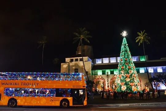 Waikiki Trolley Holiday Lights Tour