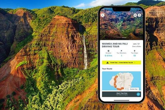 Waimea Canyon & Na Pali Driving Tour app