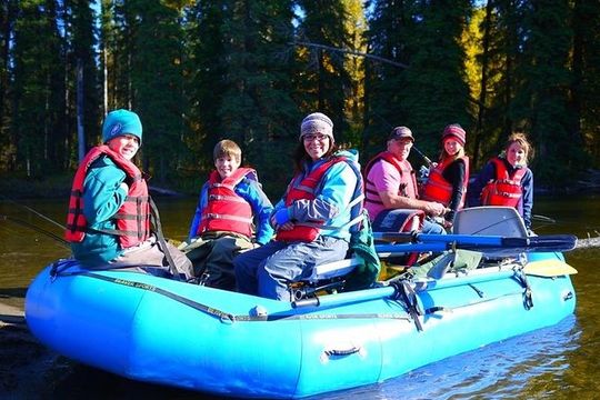 River Rafting in Alaska Wilderness