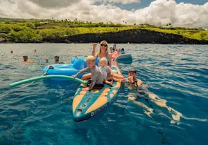Deluxe Snorkel & Dolphin Watch Aboard a Luxury Catamaran from Kailua-Kona
