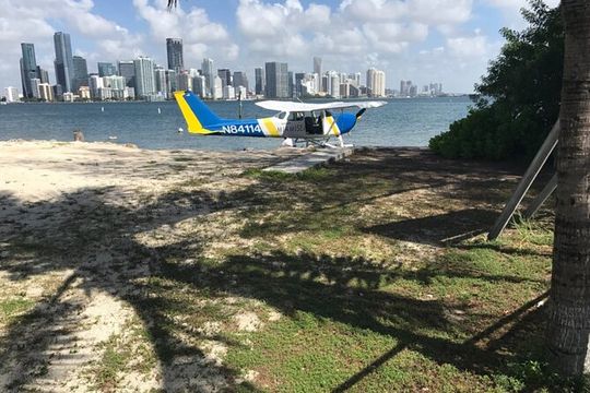 Miami Highlights Private Seaplane Tour with Live Commentary
