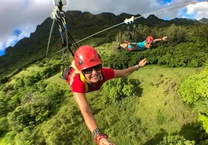 Outfitters Kauai: AdrenaLine Zipline with Hawaii's LONGEST Zip