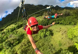 Outfitters Kauai: AdrenaLine Zipline with Hawaii's LONGEST Zip