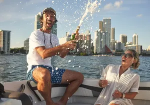 Private Boat Ride in Miami with Experienced Captain and Champagne