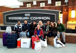 Shopping at Private Woodbury Common P.O. every hour in NYC