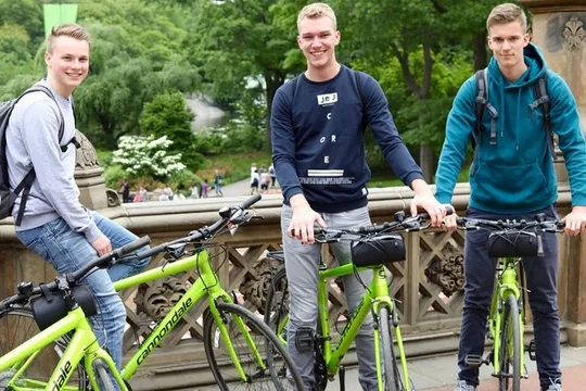 Central Park Bike Tour in French or English