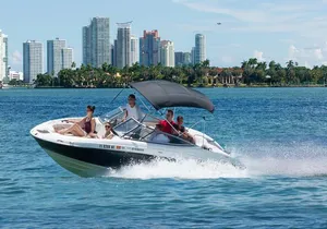 Fully Private Speed Boat Tours, VIP-style Miami Speedboat Tour of Star Island!