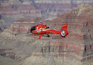 25-min Grand Canyon South Rim EcoStar Helicopter Tour with Optional Hummer