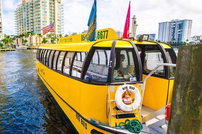 Fort Lauderdale Water Taxi All Day Pass — Hop-on Hop-off Venice of America Boat Tour