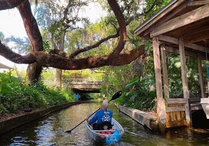 Winter Park Chain of Lakes Day Time Clear Kayak Paddle
