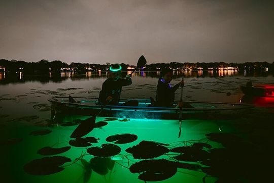 Clear Kayak Glow in the Dark Tour Through Winter Park