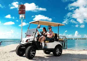 Key West 4 Seater EZGO Golf Cart Rental