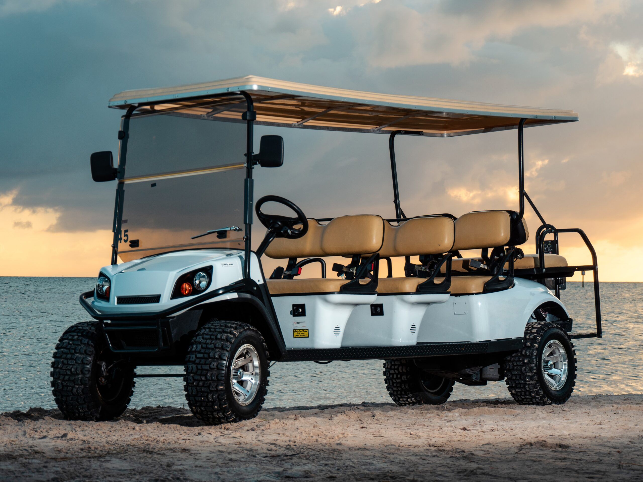Key West 8 Seater EZGO Golf Cart Rental 2026 | Cool Key West