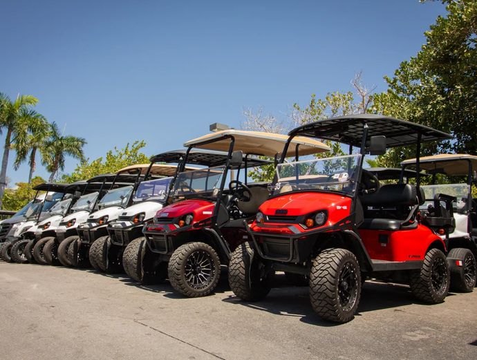 Key West 6 Seater EZGO Golf Cart Rental 2026 | Cool Key West