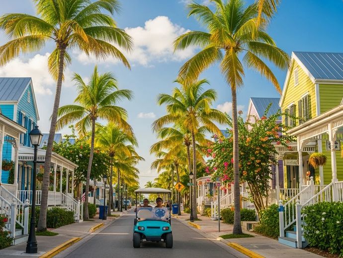 Key West 6 Seater Electric Car Rental Image 3