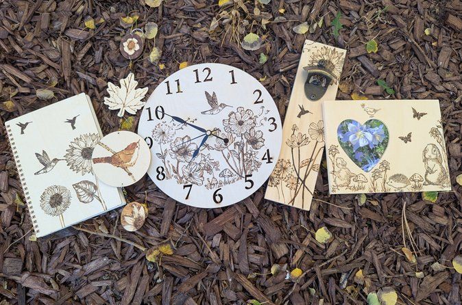Pyrography Wood Burning Class: 5 Project Options
