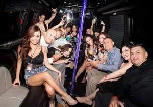 Las Vegas Nightclub or Pool Party Crawl with Luxury Party Bus