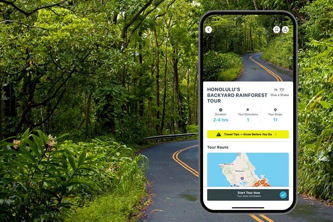 Honolulu Rainforest Self-Guided Audio Tour