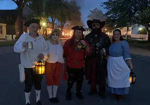 Williamsburg Ghosts, Witches and Pirates Tour
