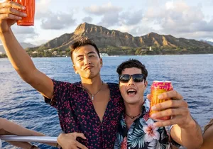 Premier Waikiki Sunset Party Cruise with Live DJ and Full Bar