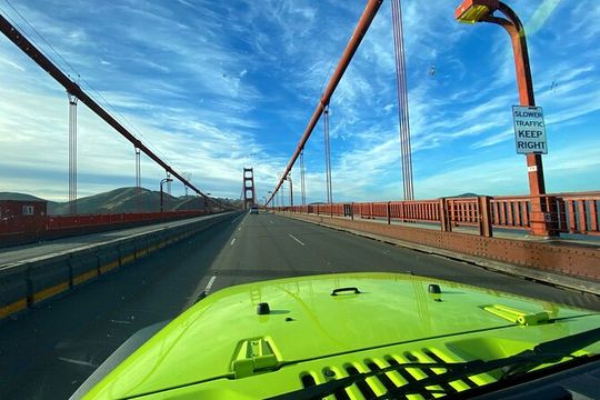 San Francisco Private Group Open Top Jeep Tour - 3 Hour