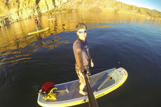 Awesome Standup Paddleboard Adventure in a Sonoran Desert Oasis