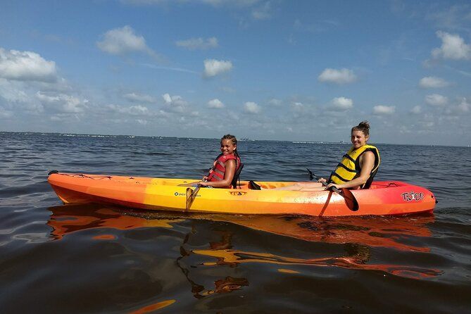 Sunset kayaking tour at Manatee Cove with Manatee & Dolphin sightings