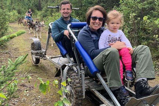 Summer Dog Sledding Adventure in Willow, Alaska