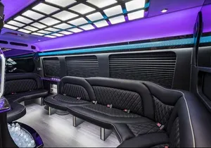 Luxury Party Bus Limo in Miami