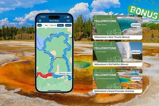 Yellowstone National Park Self-Guided Driving Audio Tour