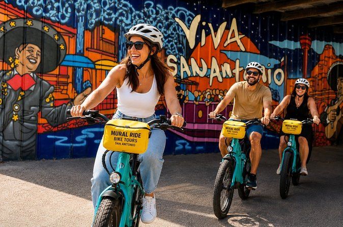 San Antonio E-Bike Tour: Murals, Street Art and Hidden Gems