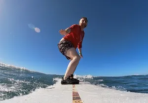 Surf lesson w/out crowds, GoPRO videos included