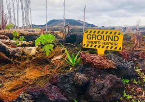 Private Electric Bike Tour with Lava Hike in Pāhoa