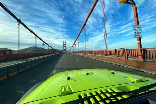 San Francisco Private Group Open-air Jeep Tour