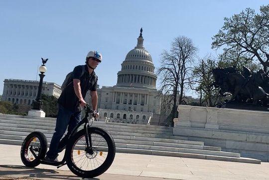 Small Group 5-Hour DC Tour via Electric Scooter for Ages 16+