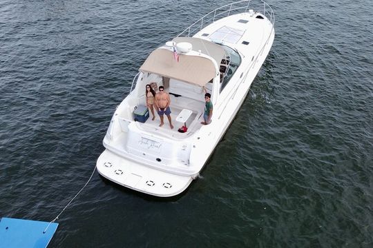 50ft Luxury Yacht Rental in Miami Beach Captain, Fun & Party!