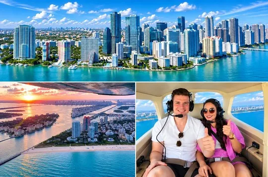 Eagles Air Tour: Private 45 Minute Plane Tour of Miami