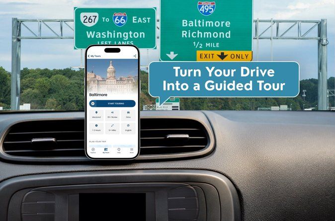 Baltimore Walking & Driving Self-Guided Audio Tour