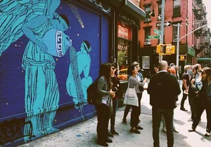 Street art tour at Soho